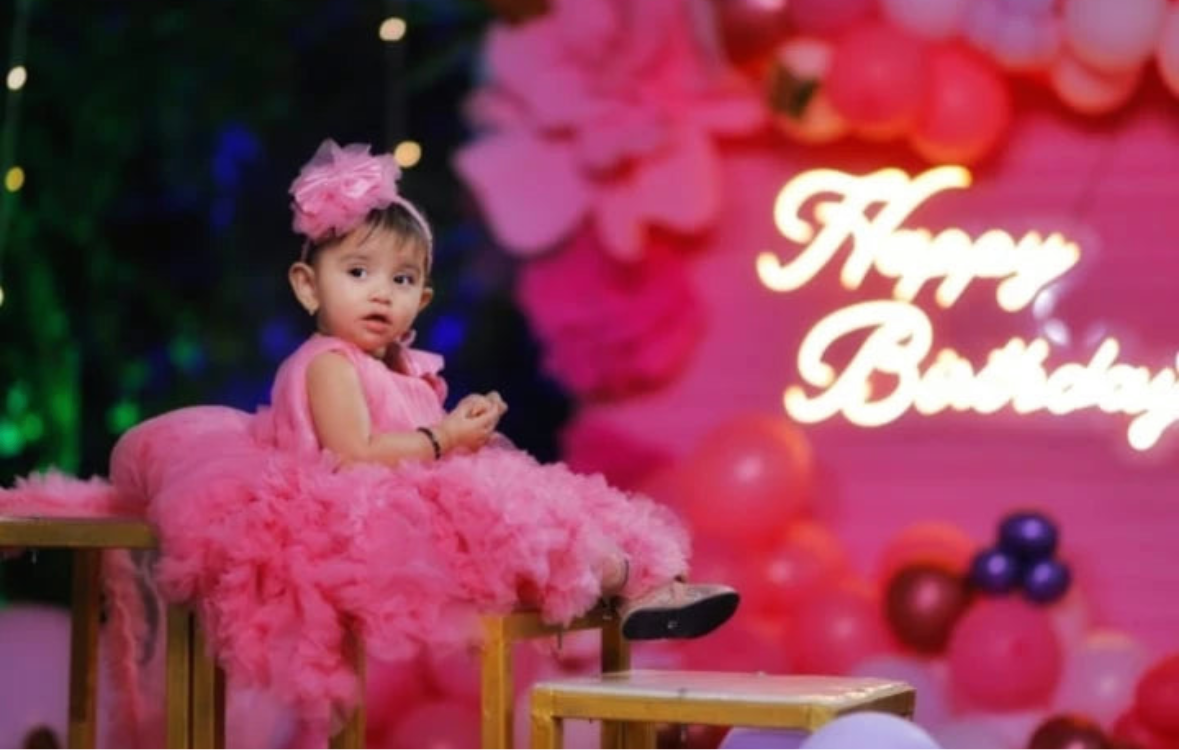 Baby Pink trail Dress