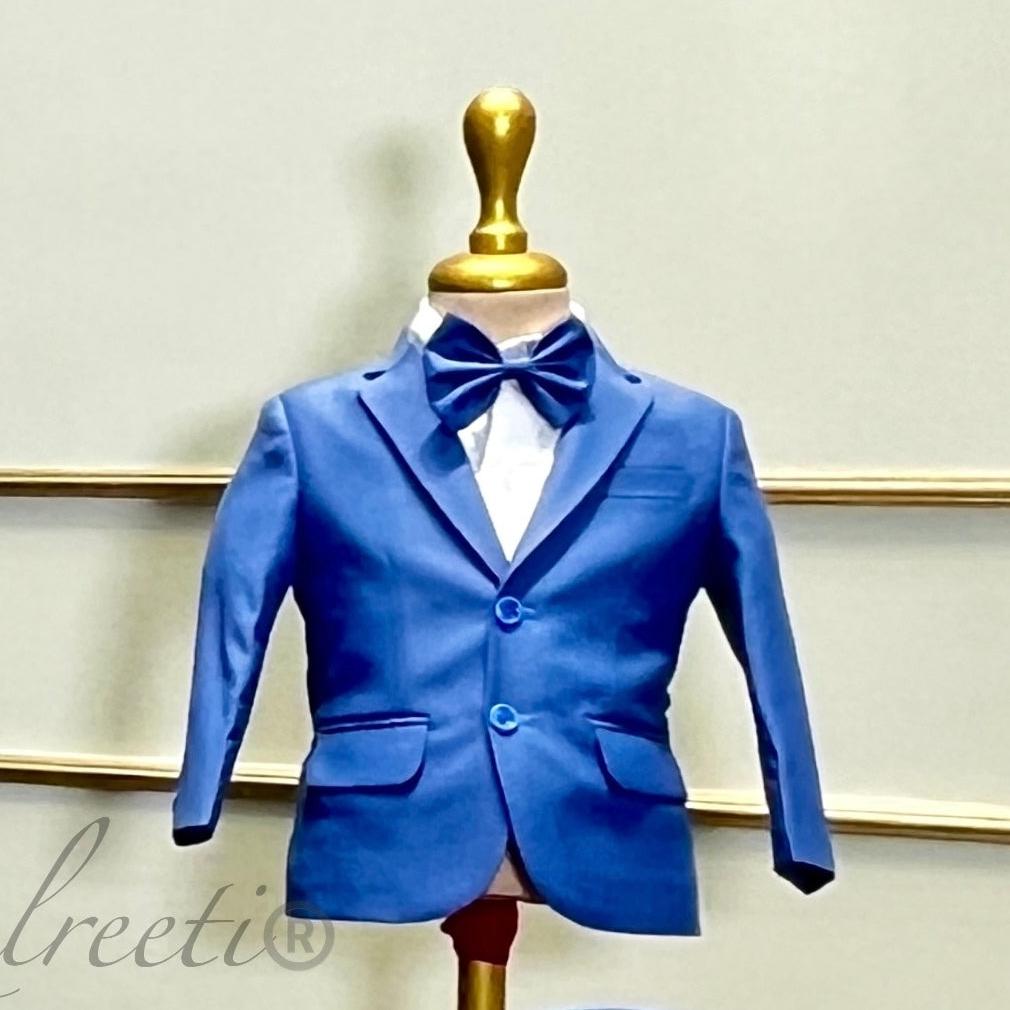 Boys Blue Blazer set with Shirt and Trouser
