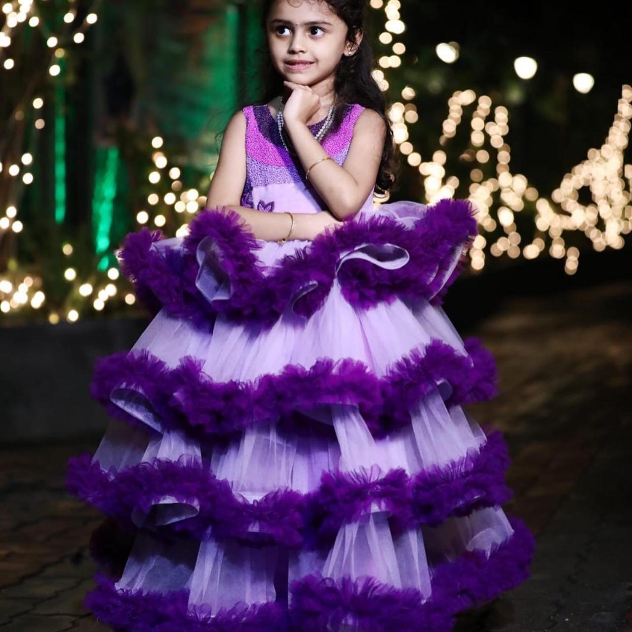LUXE~Purple Gown For Mother orDaughter Mothers LUXE~Purple Gown For Mother orDaughter Mothers