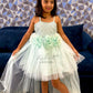 fairy powder blue  floral Dress