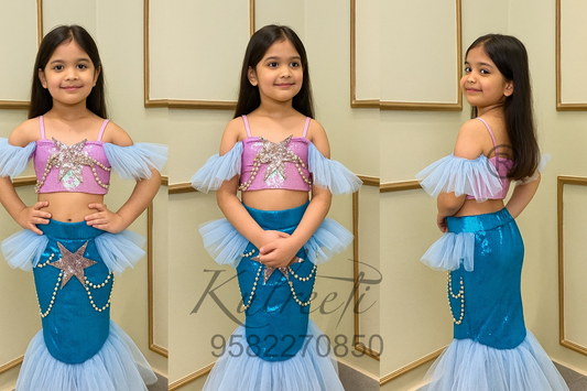 Mermaid theme Gown