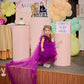 Purple sequin gown Twinning For Mother & Daughter (2 Pcs Combo)