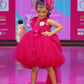 Barbie theme hot pink Dress