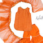 Orange Sharara Set