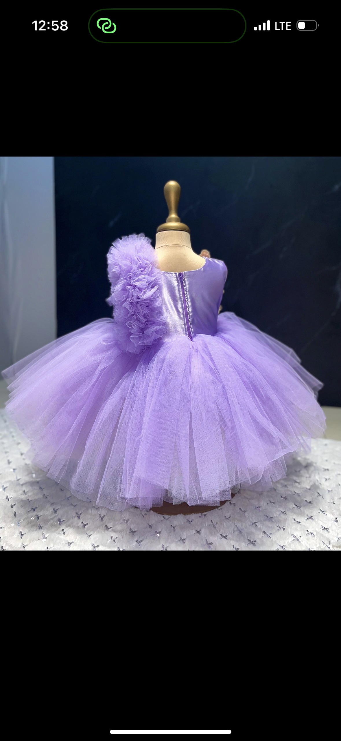 Butterfly Ball Dress For Baby