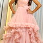 Pink Shades Gown For Mother Or Daughter (1 Pc)