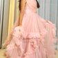 Pink Shades Gown For Mother Or Daughter (1 Pc)