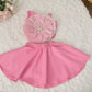 Casual Organza Flower With Stone Work Top With Skirt