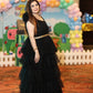 Black Gown For Mother Or Dress For Daughter (1 Pc)