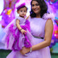 Light Purple Twinning For Mother & Daughter (2 Pcs Combo)