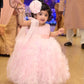 Baby Pink Dress For Baby Or Gown For Mother (1 Pc)