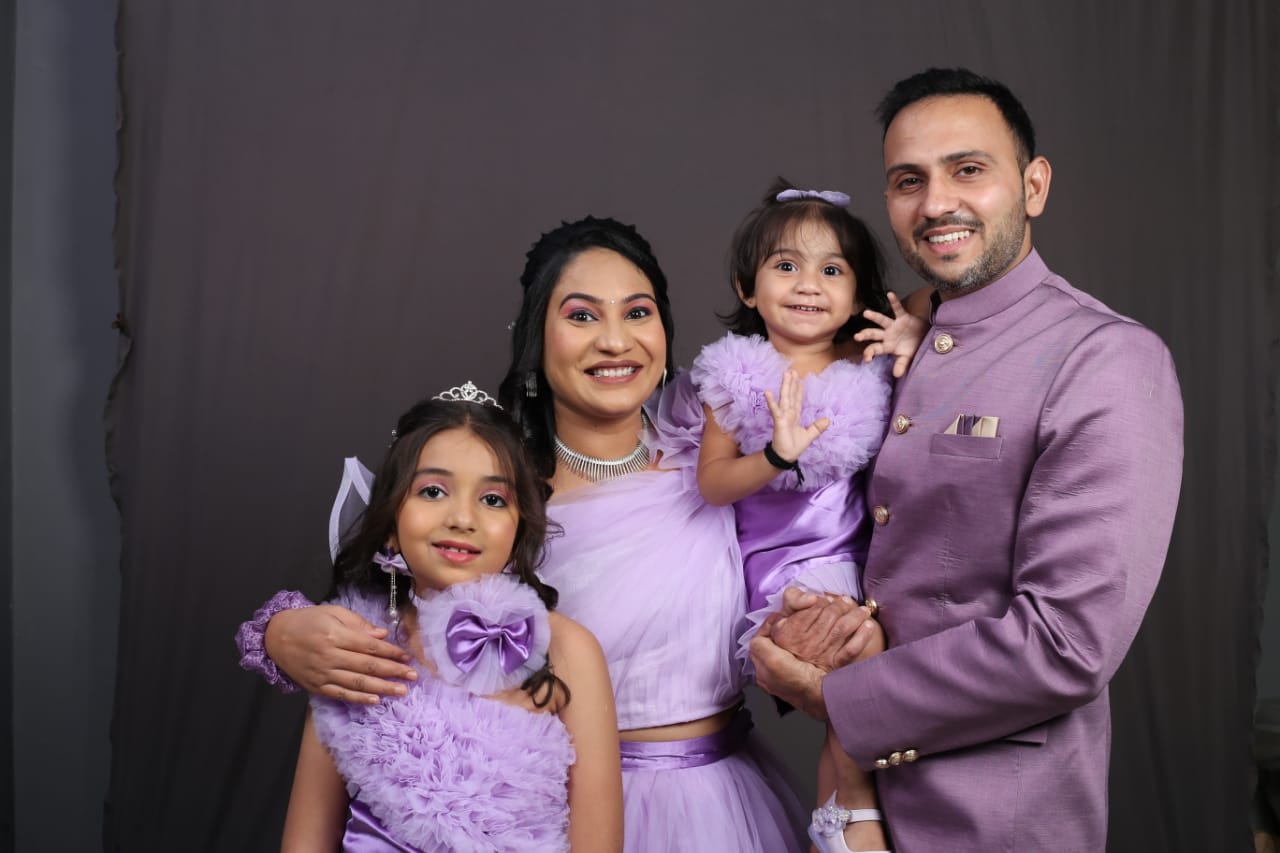 Function Wear Embroidered Purple Color Floor Length Anarkali Dress