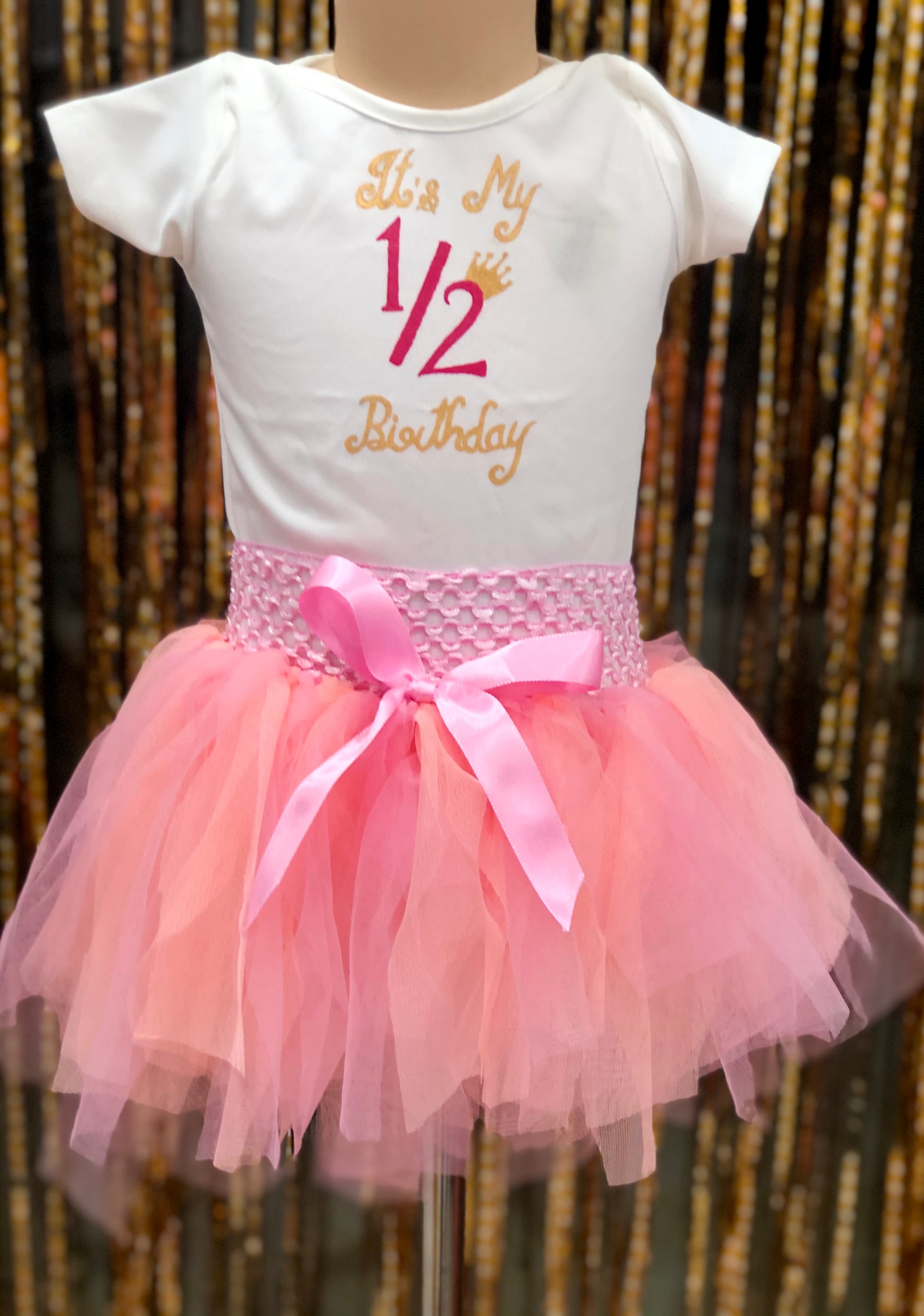 Half Birthday Dress top and skirt Kulreeti Half Birthday Dress top and skirt Kulreeti