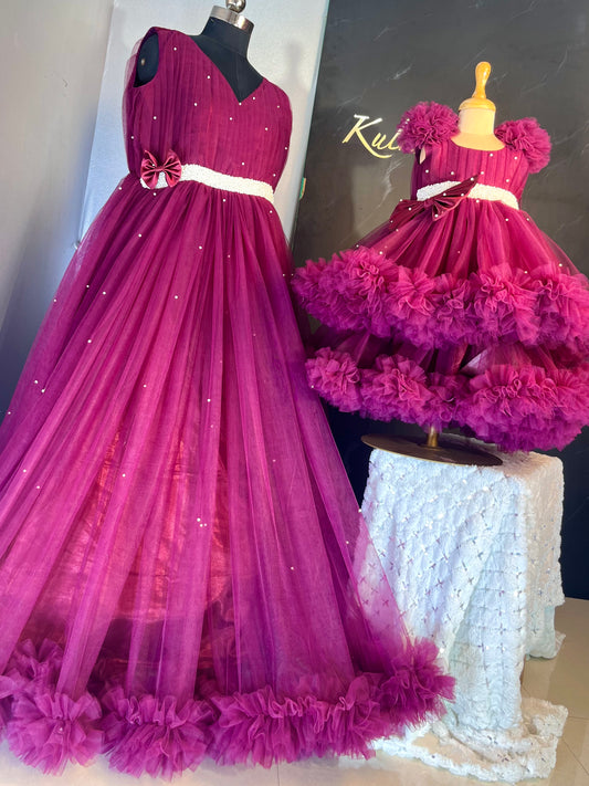 mother and daughter dresses