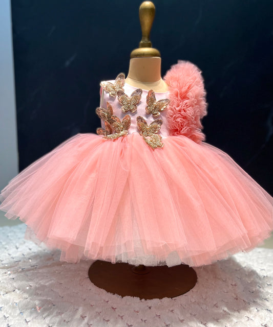 Butterfly Ball Dress For Baby