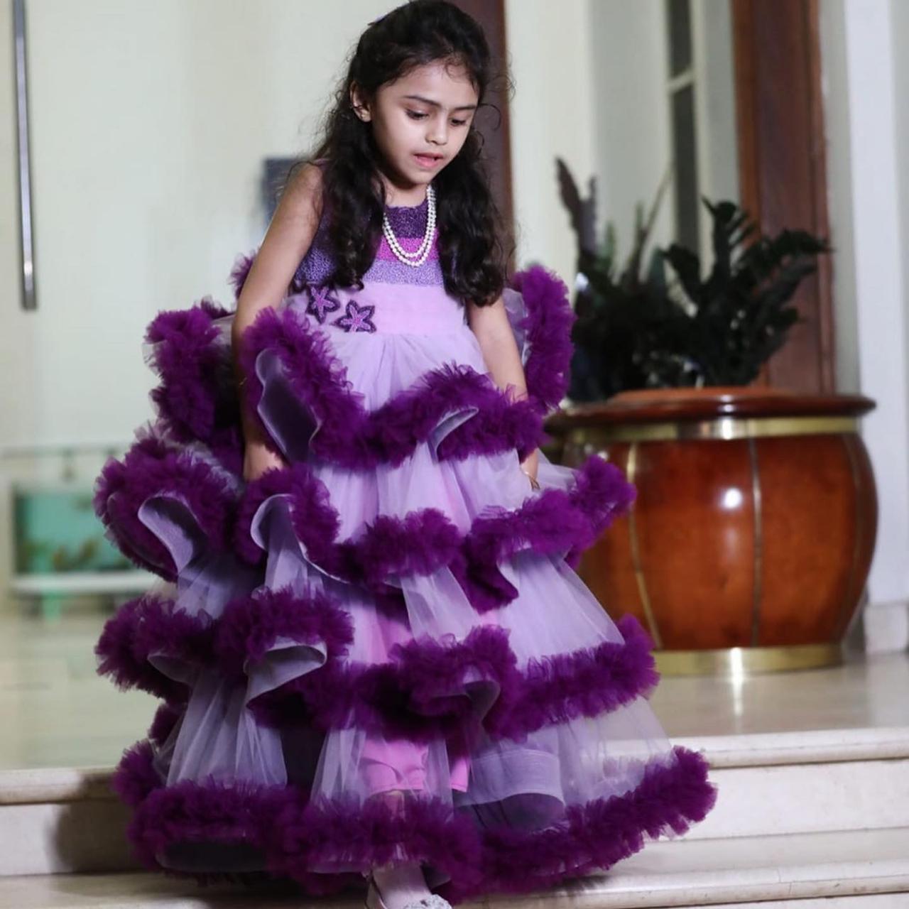 Capital Technocare Purple Dress For Women