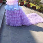 Multi Color Full Layer Frill Gown For Maternity /Pre-wedding shoot