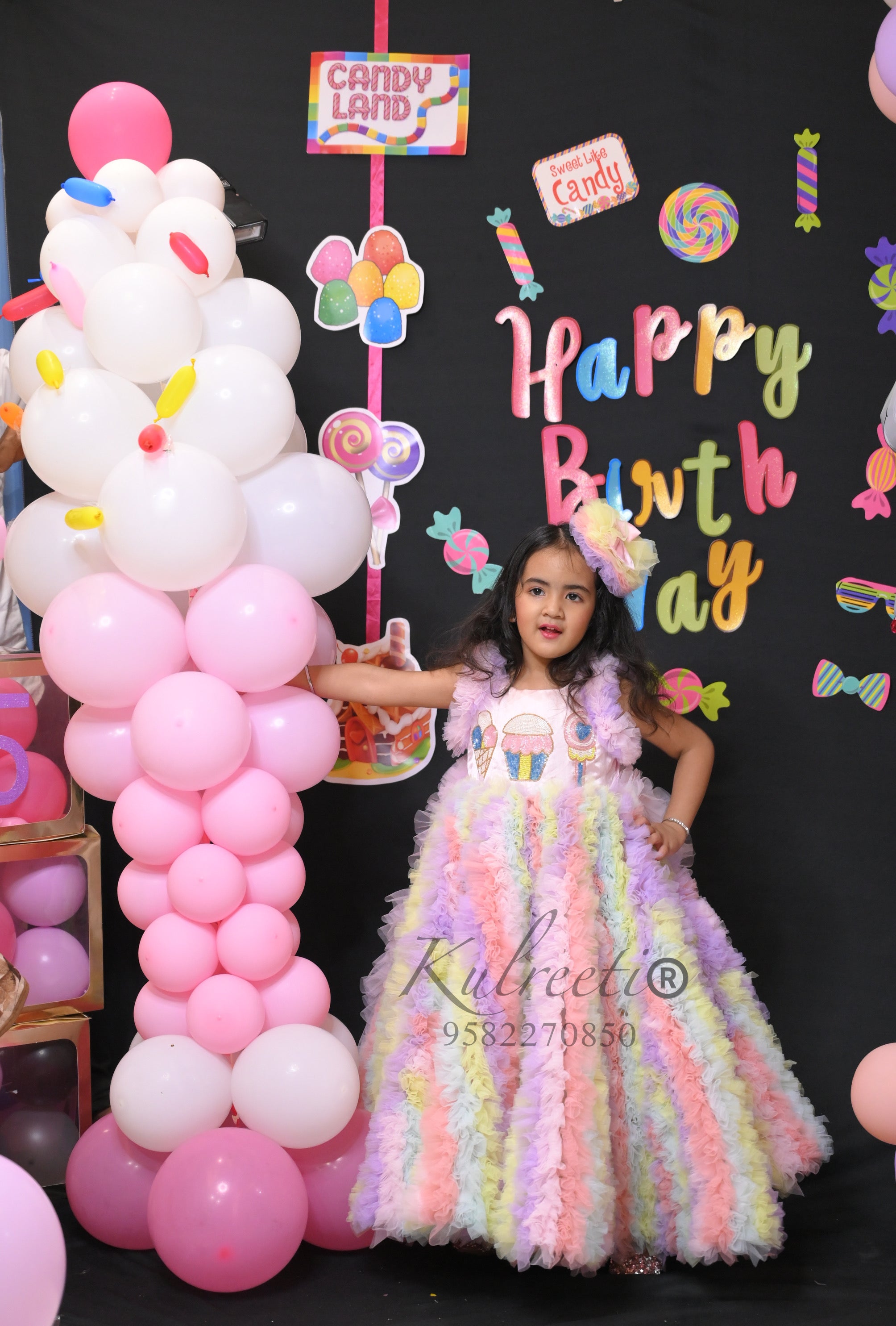 Candy Birthday Dress